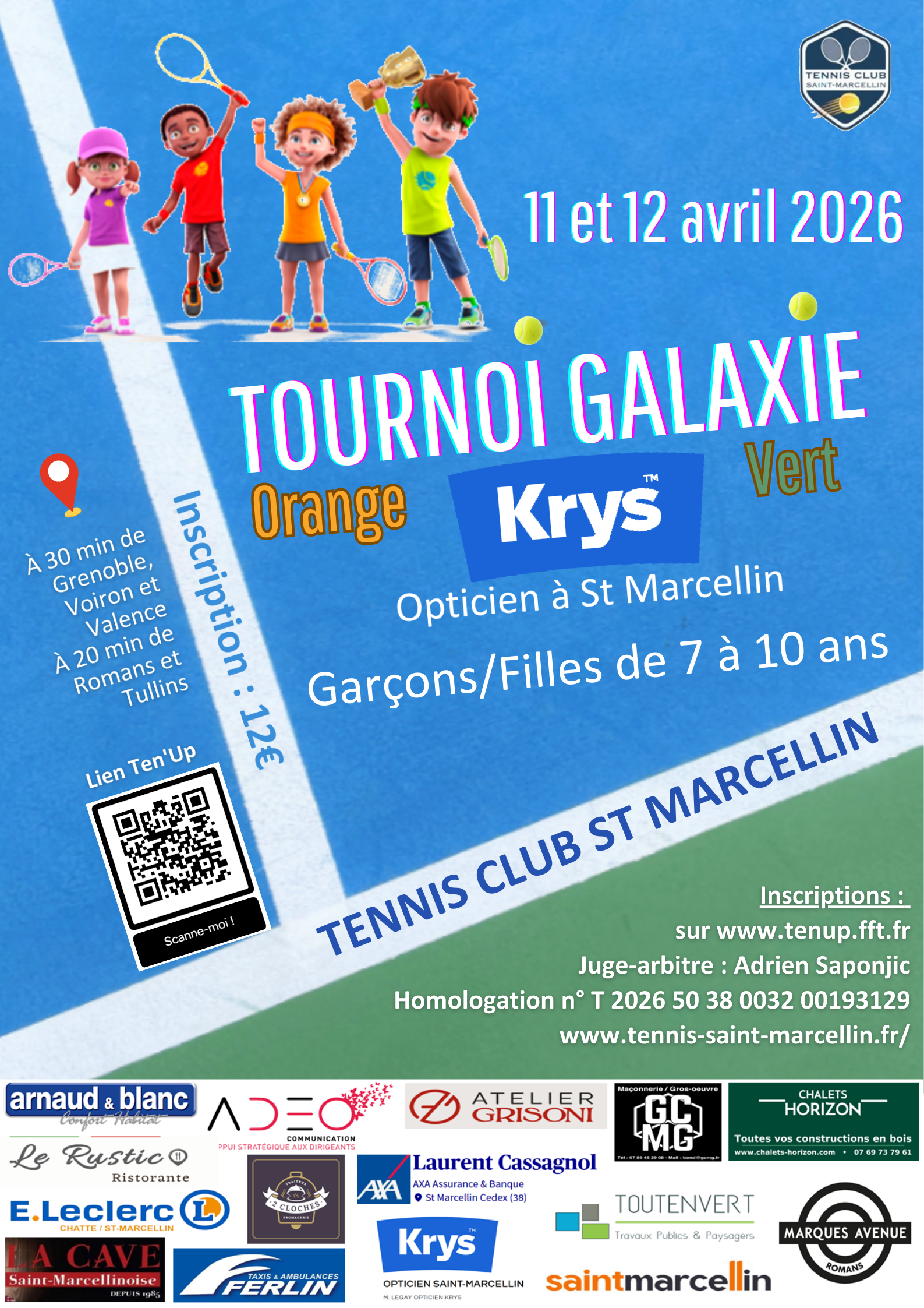 Affiche Tournoi Galaxie 2026