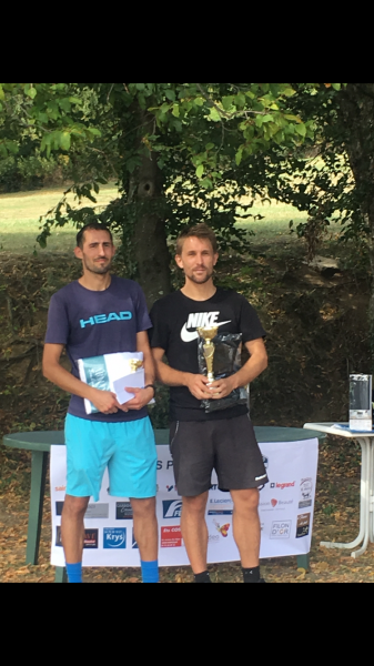 Les finalistes du simple messieurs