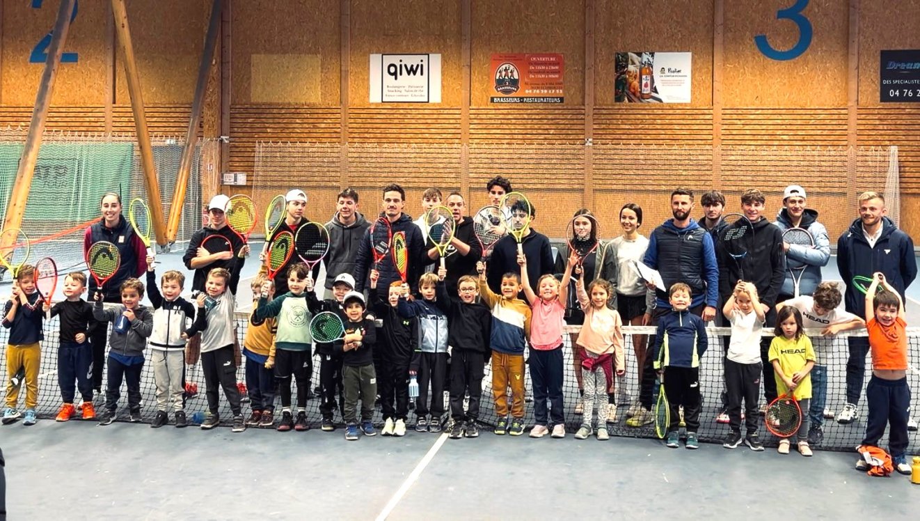 🎾 Rassemblement mini-tennis à Echirolles