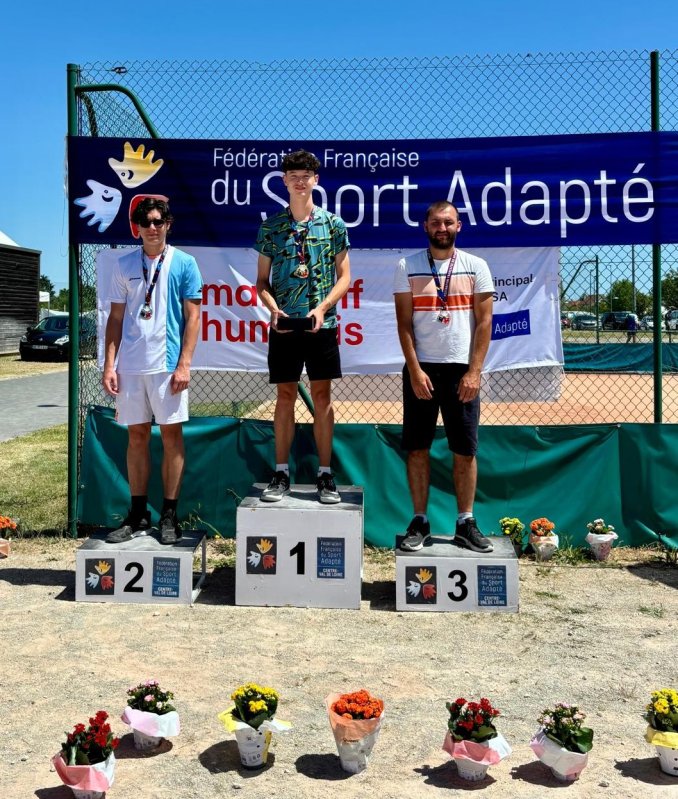🏆 Corentin Guichard Champion de France de Tennis Adapté ! 🎾